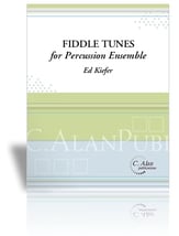 Fiddle Tunes for Percussion Ensemble Percussion Septet with opt. string bass - score and parts cover